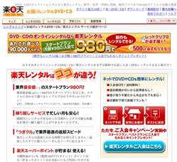 楽天レンタル 公式サイト